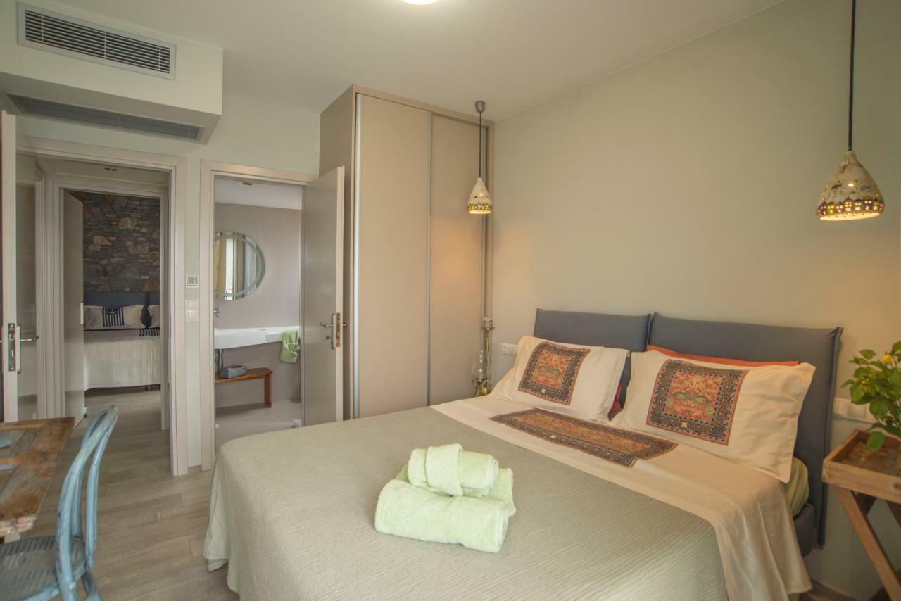 Eftopia Beachfront 2-Bedrooms Apartment Kokkari Esterno foto