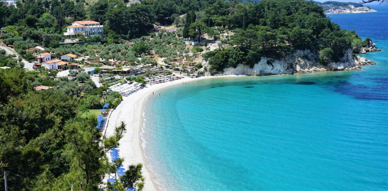 Eftopia Beachfront 2-Bedrooms Apartment Kokkari Esterno foto
